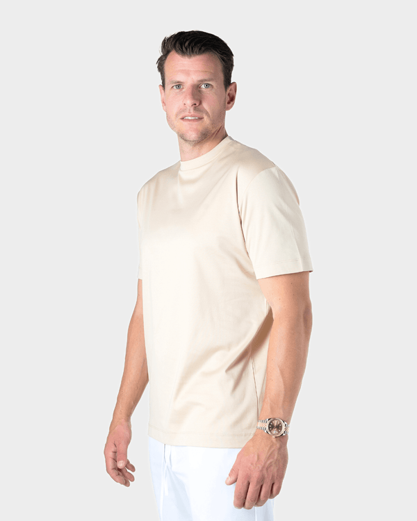 IBIZA - BEIGE SHINY T-SHIRT