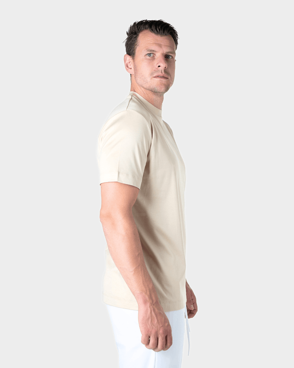 IBIZA - BEIGE SHINY T-SHIRT