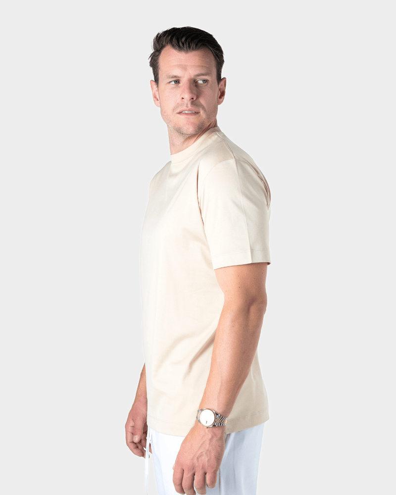 IBIZA - BEIGE SHINY T-SHIRT