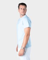 IBIZA - LICHTBLAUW SHINY T-SHIRT