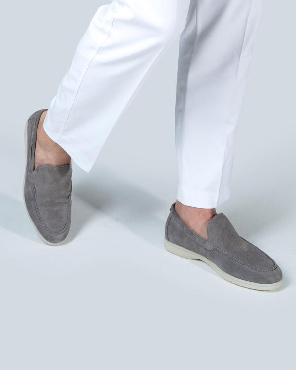 MONACO - GRIJS YACHT LOAFERS