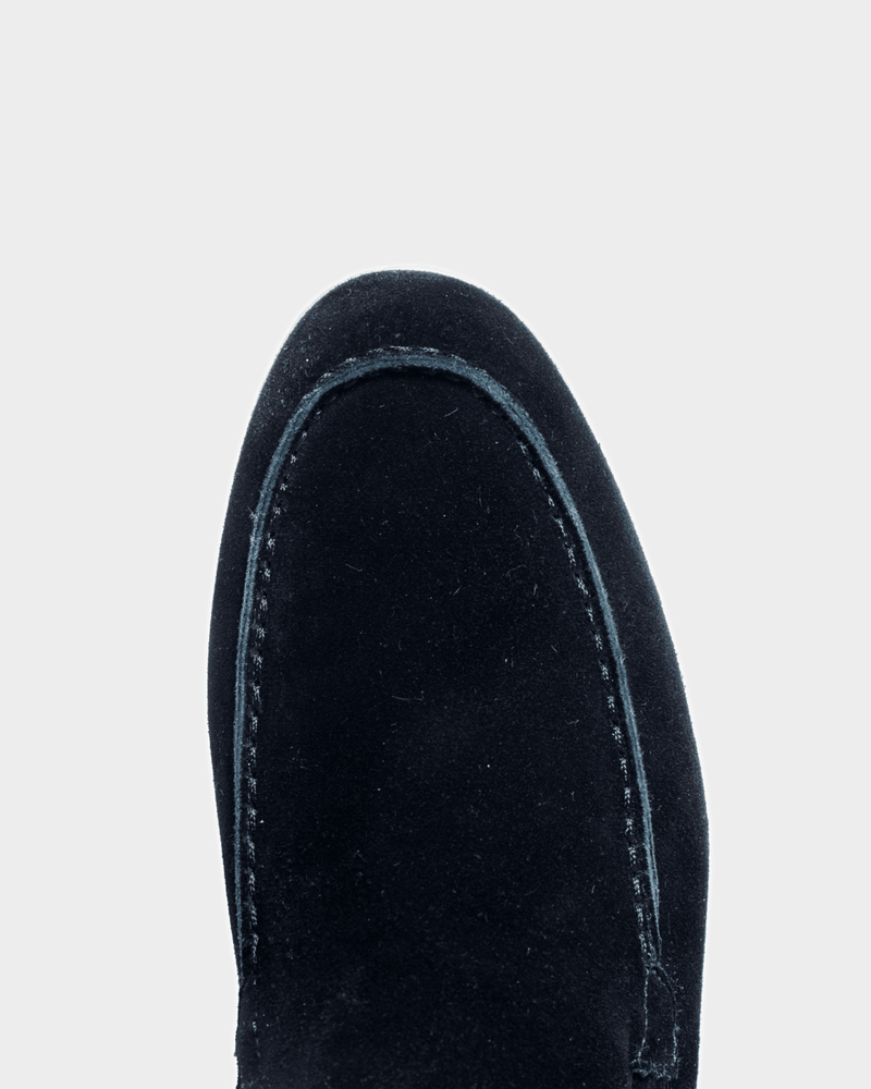 MONACO - ZWART YACHT LOAFERS